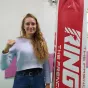 2022 - © RCF - Eva Guillot, championne ardéchoise de kickboxing
