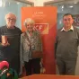 Jean-Claude Brunetti, Marie-Jo Delaye et Jean-François Delarue