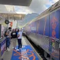 Le train de la Coupe du Monde de Rugby France 2023 en garde de Grenoble le 6 octobre 2022 - crédit photo Nicolas Boutry (RCF Isère)