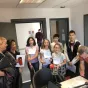 Des invités en "dédicace" juste après l'enregistrement !