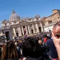 Bénédiction Urbi et Orbi, le 17/04/2022, place Saint-Pierre, Vatican ©Martin Bertrand / Hans Lucas