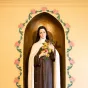 Statue of St. Therese at The Basilica Parish of the Sacred Hearts of Jesus and Mary in Southhampton, NY - © Nick Castelli via Unsplash