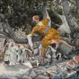James Tissot, Zachée sur le sycomore attendant le passage de Jésus ©Wikimédia commons
