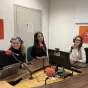 Anya, Maya et Emmy, trois M1 du Master CCST à Grenoble