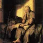 Saint Paul en prison, par Rembrandt, 1627 ©wikimediacommons