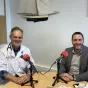 Pr Scherpereel et pr Hulo.