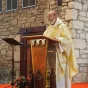  Mgr Centène prononce son homélie ©RCF Sud Bretagne
