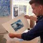 Le peintre et graveur Thomas Godin @ Christophe Pluchon, RCF
