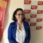 Rébecca Larapidie, maroquinière à Montbron.