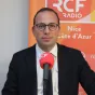 Anthony Borré dans le studio de RCF Nice - Photo SCG