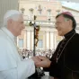 Benoît XVI et Mgr Roland visite ad limina 2012