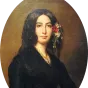Portrait de George Sand. © Wikipedia.