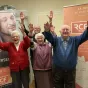 Sr Blandine, Pr Yves, M Couchot et Pr Jacques