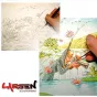 Illustrations de Larsen pour la BD