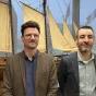 Maxime Planque Chef de projet et Xavier Arnould directeur chez EMD  © RCF Hauts de France Anne Henry 
