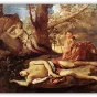 Echo et Narcisse par Nicolas Poussin