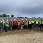 visite de chantier parc photovoltaïque de Palaja