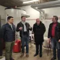Le collège d'Ecueillé est le premier de l'Indre à être équipé de ce système de chauffage. ©Hugo Sastre