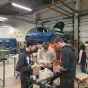 Atelier automobile du CFA © Chloé Vernet