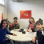 Sonia Garcia, Séverine Lefèvre et Charles Pietri et Gaëlle de Christen