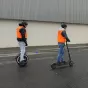 L'association E-Riders Angers organise des sessions de prévention routière pour les usagers de trottinettes électriques et de gyroroues. ©RCF Anjou