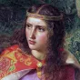 Aliénor d'Aquitaine par Frederick Sandys, 1858 ©Wikimédia commons