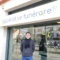 Nicolas Gilet, le directeur de la Coopérative funéraire 49, qui a ouvert le 9 janvier 2023 à Avrillé RCF Anjou