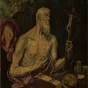 Saint Jérôme en pénitence (Le Greco, 1595) © Artvee