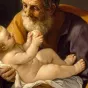 Dans les bras de Joseph, Guido Reni (1635) ©Wikimédia commons