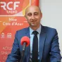 David Konopnicki dans le studio de RCF Nice Côte d'Azur