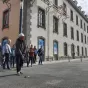 Eric Nguyen Khac, champion du monde de street golf, sur le parcours de golf urbain de Saint-Brieuc (c) RCF Côtes d'Armor