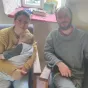 Dorothée, Timothée et leur petite fille. © RCF - Pascal Petit.