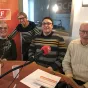 Christine Bocquin, Catherine Babut Guibart, Mathieu Jay et Roger Garcia ©RCF Savoie