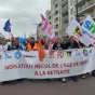 Jeudi 23 mars 2023, entre 9 000 et 16 000 personnes ont manifesté contre la réforme des retraites à Angers. ©RCF Anjou