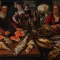 Marché aux poissons (J. beuckelaer, 1568) ©New York Metropolitan museum