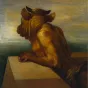Peinture du Minotaure par George Frederic Watts, 1817-1904