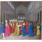 Wikimedia Commons : Couronnement de Charlemagne en 800. Miniature de Jean Fouquet