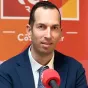 Jean Moucheboeuf dans le studio de RCF Nice - Photo Nice-Presse