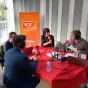 Emission en direct de la cité des échanges