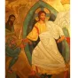 La résurrection, icône de l'église de Villard les Dombes