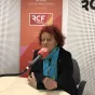 Monique de Marco, la sénatrice EELV de Gironde, dans les studios RCF Bordeaux ©Clément Guerre.