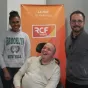 Graziella Babas, Sébastien Vanham et Loïc Blanchard (de gauche à droite)