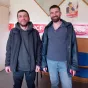 Rémi Deulceux président de l’association  Le temps de noyaux et Rémi Cortinovis cofonfateur du lieu