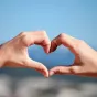 Mains formant un coeur 