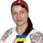 Tatiana, chanteuse ukrainienne, dans les locaux de RCF en Berry !