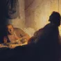 Rembrandt, Les Pèlerins d'Emmaüs ©Wikimédia commons