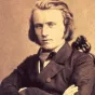 ©  Wikimedia Commons. Johannes Brahms vers 1853.