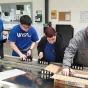 Dans l'ESAT de la Fondation EA Sillery à Quimper, on conditionne des briquets @ Christophe Pluchon, RCF 2023