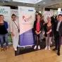 Les porteurs de l'opération dont Pauline Gane (2e personne à gauche)