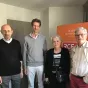 Michel Euler, Pierrick Levesque, Marie-Josèphe Creps et Bruno Durochat